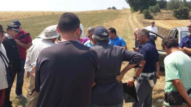 Sopralluogo dei tecnici sulla linea