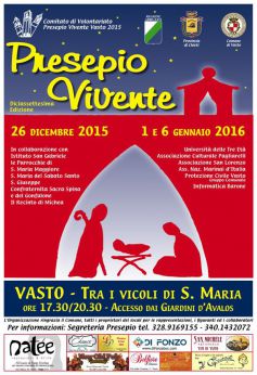 Locandina Presepio Vivente