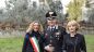Il Sindaco Magnacca con il Magg. Vitiello e la dirigente Orsatti