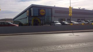 La struttura Lidl di Vasto
