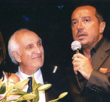 Eugenio D'Alberto con Franco Di Mare