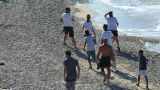 I soccorsi a Punta Aderci