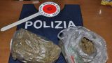 La droga recuperata dalla Polizia