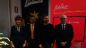 Rotary Club: il dott. Sesaroni con Marrollo, Rastelli e Lalla