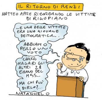 La vignetta pubblicata