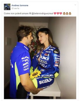 Iannone con Belen