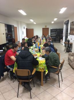 Un incontro tenuto presso la Casa Famiglia di San Lorenzo