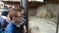 Gli alunni nel corso della visita alle Terme Romane
