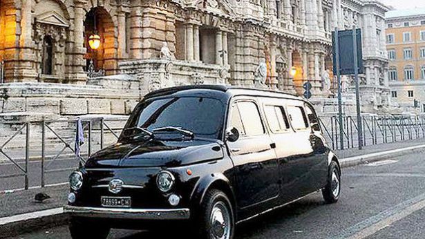 La Fiat 500 formato limousine