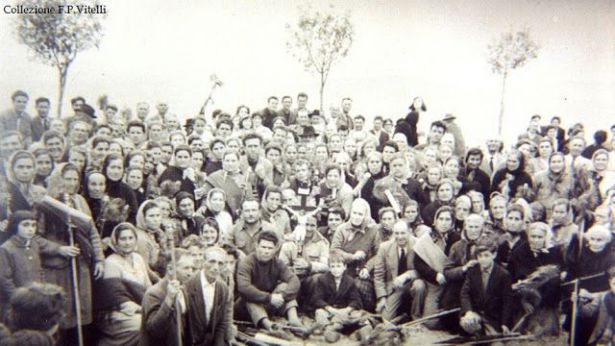 Pellegrinaggio a piedi a Bari - Foto colllezione F.P. Vitelli
