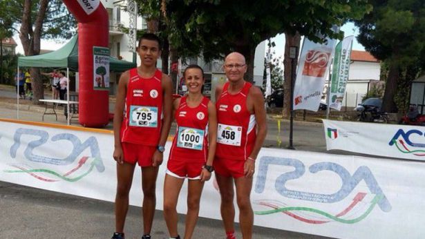Atleti della Podistica Vasto