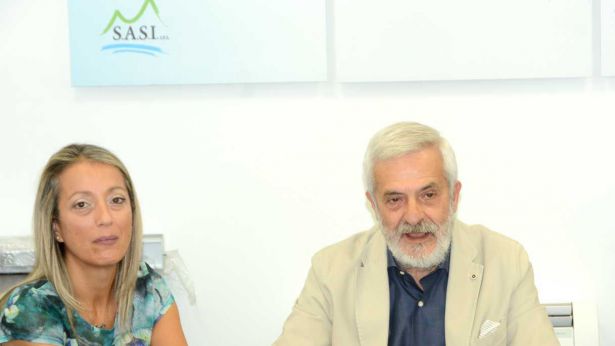 Gianfranco Basterebbe e Paola Tosti