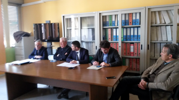 Ospedale di Vasto: un momento della conferenza stampa