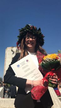 La dott.ssa Michela Bronzo