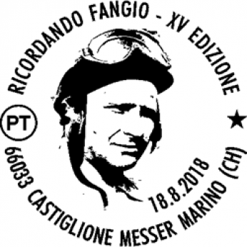 Annullo filatelico per ricordare Fangio