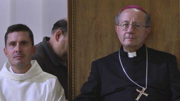Mons. Bruno Forte con Don Gianluca Catania