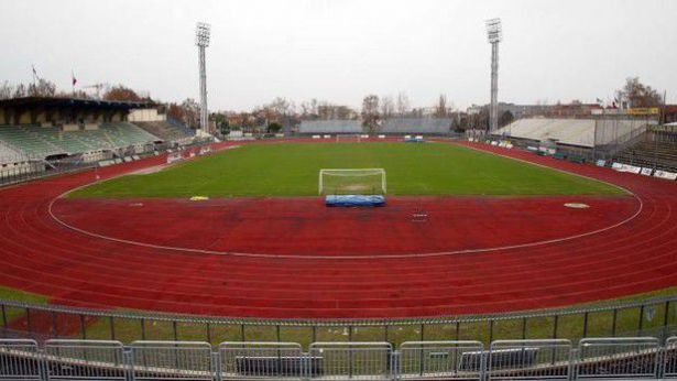 Lo stadio "Romeo Neri" di Rimini