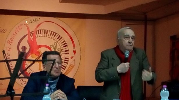 Il Prof. Clemente Di Iulio ed il prof. Ivan Aloè