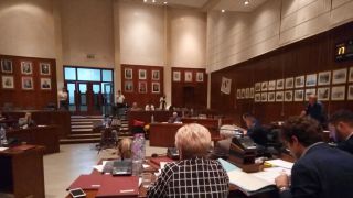 Vasto: l'aula del Consiglio Comunale