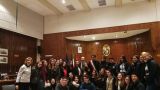 Vasto: foto ricordo con gli studenti australiani