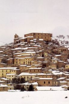 Navelli sotto la neve