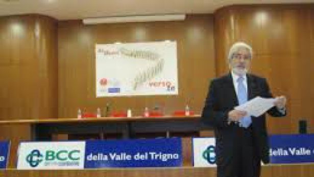 Valentini, presidente della BCC Valle del Trigno