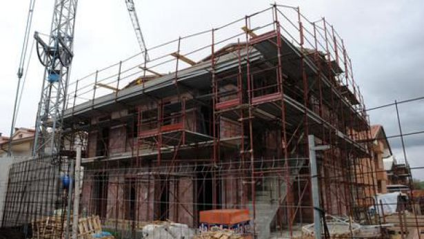 Un cantiere edile