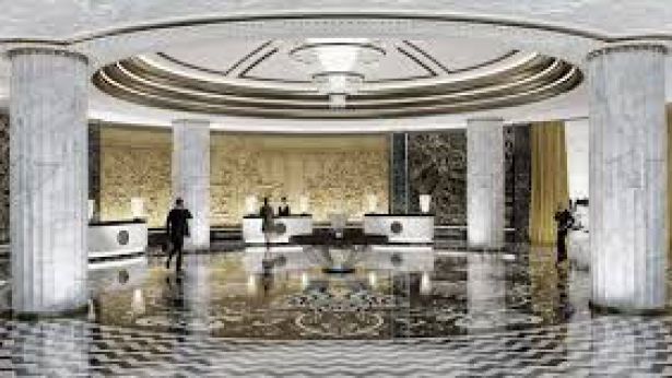 Reception di un hotel
