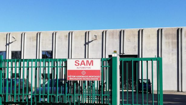 Lo stabilimento della Sam