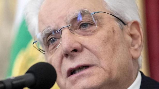 Il presidente Sergio Mattarella