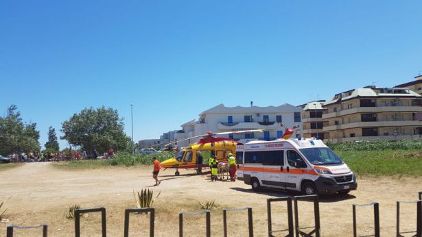 San Salvo marina: i soccorsi