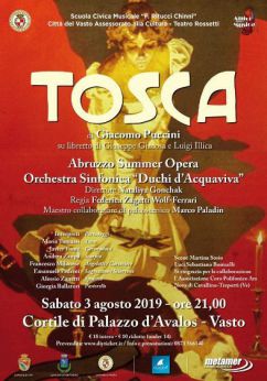 Locandina di "Tosca"