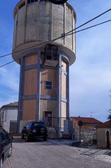 Il serbatoio dell'acqua di Montecilfone