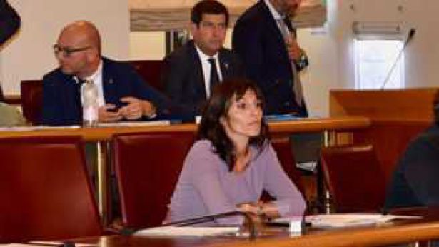 Marianna Scoccia sui banchi del Consiglio Regionale