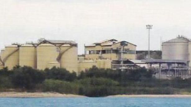 Lo stabilimento della ECO FOX a Punta Penna