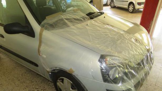 L'auto sequestrata