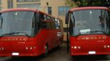 Due mezzi della Cerella Bus