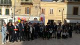 ANFFAS: foto ricordo in Piazza Barbacani