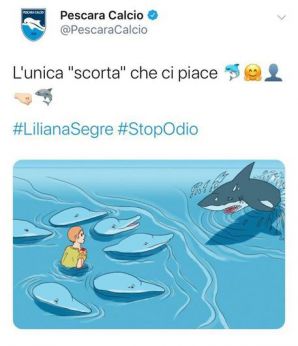 La vignetta della Pescara Calcio