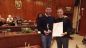 La premiazione di Rocco Menna