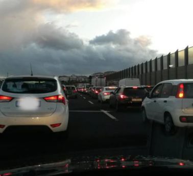 Traffico in autostrada