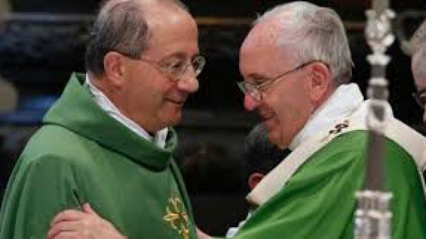 Mons. Bruno Forte con Papa Francesco