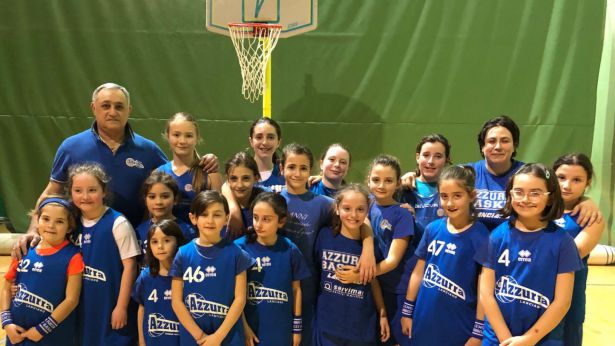 Le ragazze della Azzurra Basket