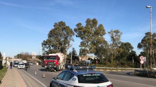 Una immagine del luogo dell'incidente