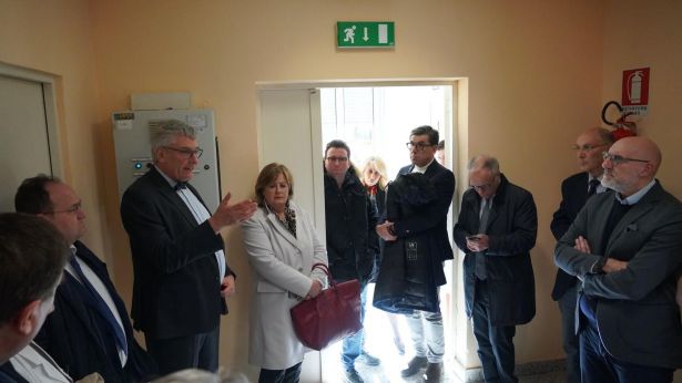 Vista all'Ospedale di Chieti