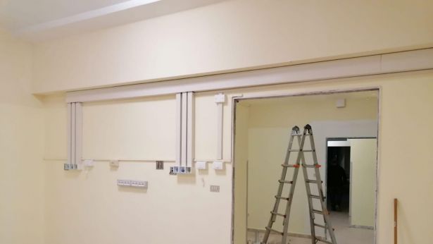 Lavori in corso nell'ospedale di Atessa