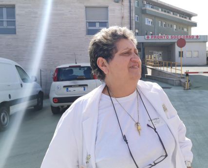 La dott.ssa Maria Pina Sciotti responsabile Malattie infettive Vasto