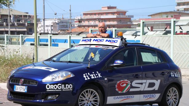 Luciano Verzella, direttore di corsa. Foto di Bruno Di Fabio