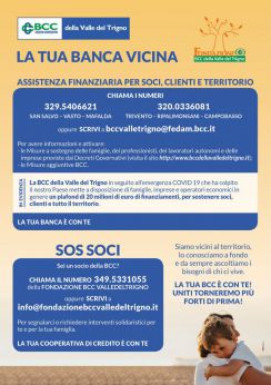 La locandina della BCC