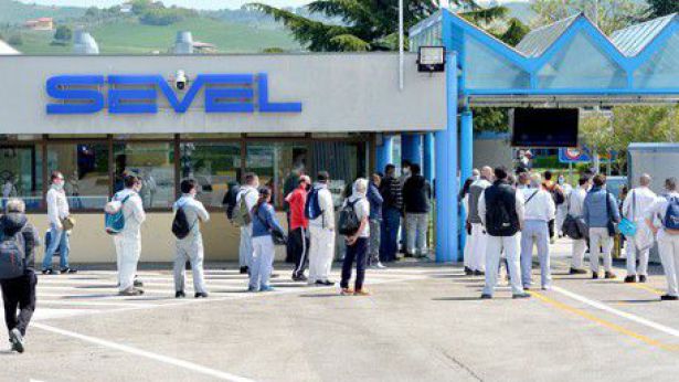 L'ingresso della SEVEL